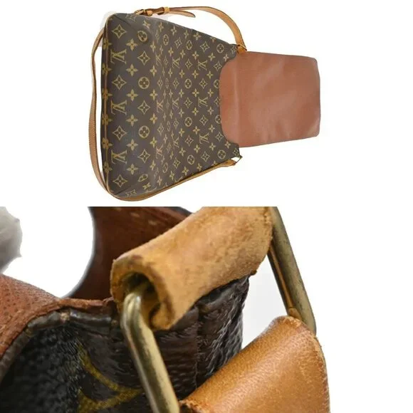 LOUIS VUITTON Musette Shoulder Bag Monogram Leather Brown France M51256 39TA132 - Picture 15 of 16